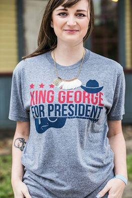 King George for president tshirt